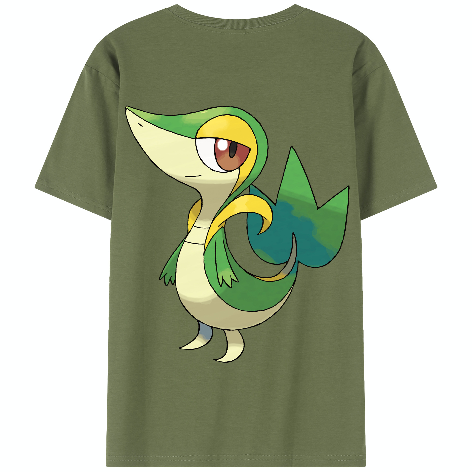 （画像用） ポケットモンスター Pokémon 綿100％半袖Tシャツ（背面プリント）